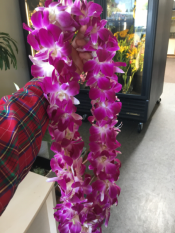 Orchid Lei Purple