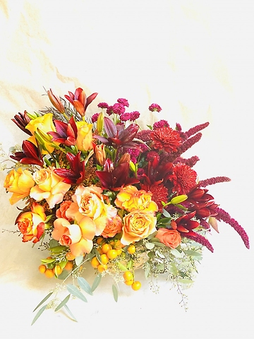 Autumn Flower Basket, Designer\'s Choice